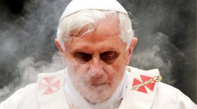 Pope Benedict XVI allegedly seeking “Legal Immunity”