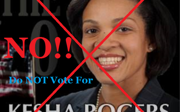 TexWatch 2014:  DO NOT VOTE FOR KESHA ROGERS!!