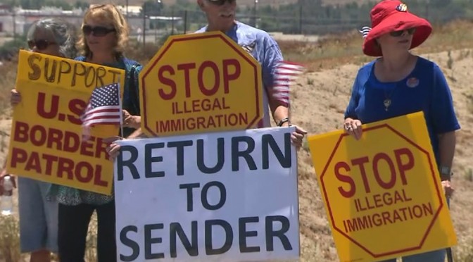 The Immigration Fight:  Protesting Children??