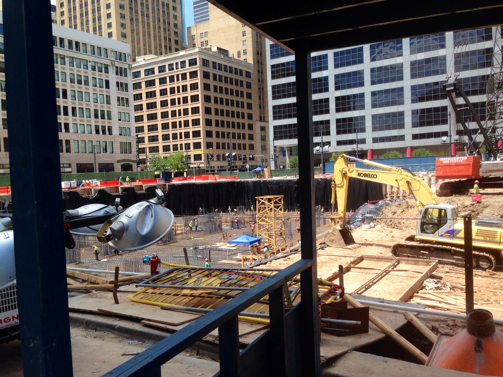 Crane Insane Downtown Houston Construction Update Texas Leftist