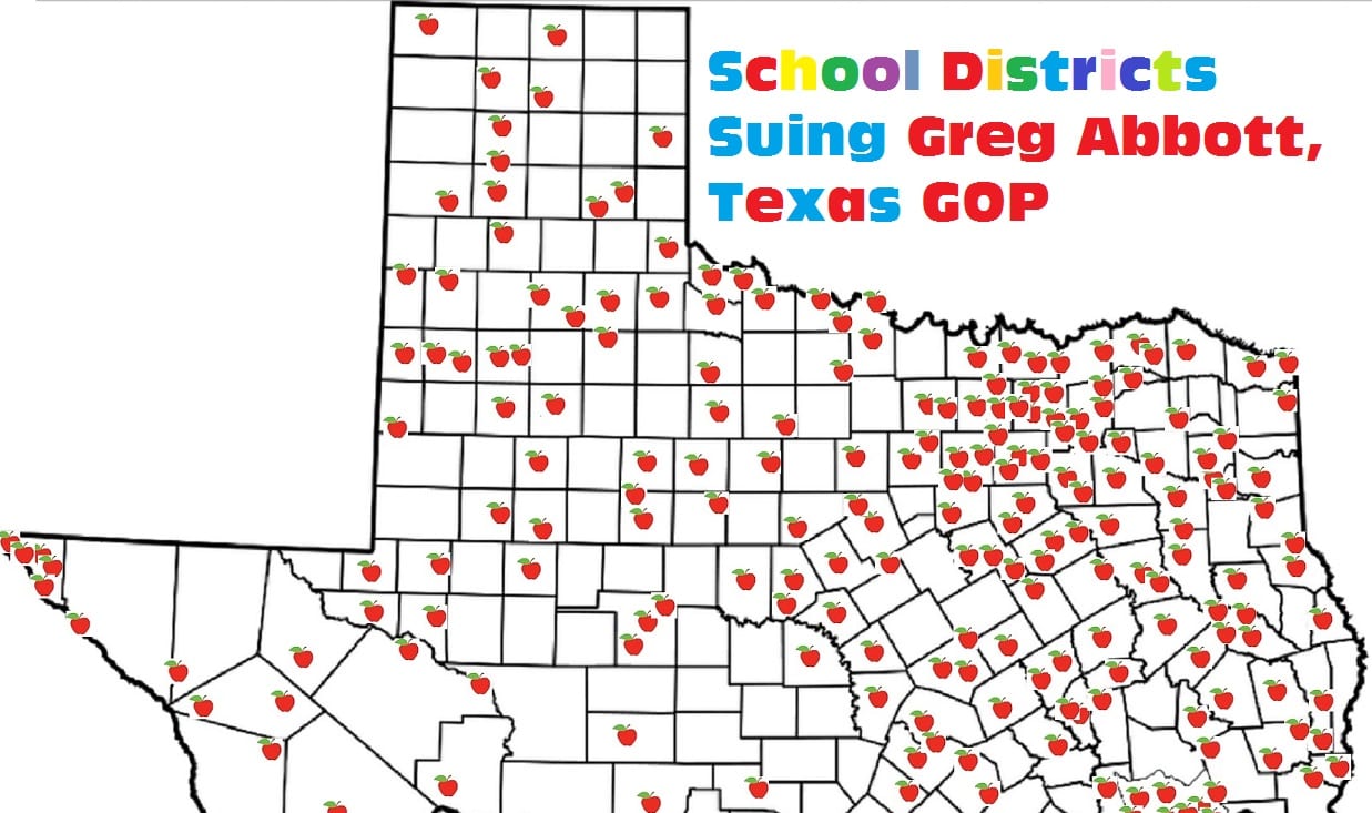 Wait... How Many School Districts Are Suing Greg Abbott, Texas GOP ...