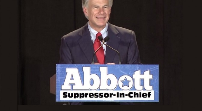 Greg Abbott Ordered Armed POLICE RAID of Houston Voter Group