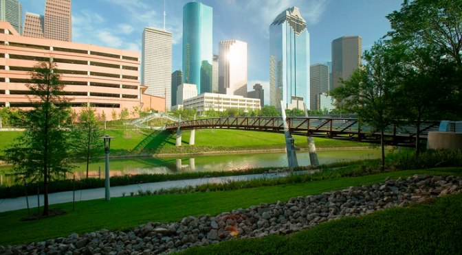 Houston Opens Buffalo Bayou Park to Rave Reviews