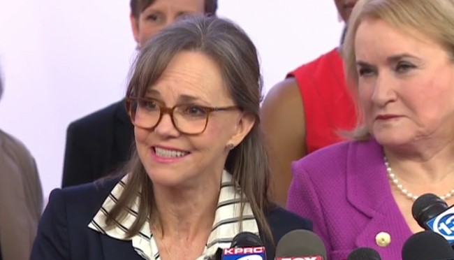 Actress Sally Field Steps Up To Support Proposition 1