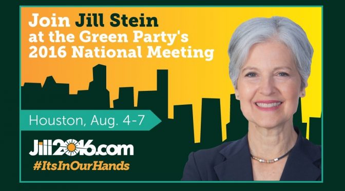 The Green Party Brings Its Mission to Houston
